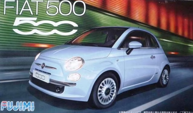 FU12362 Fiat 500 Fujimi
