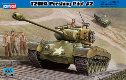 82427 Танк T26E4 Pershing pilot 2 Hobby Boss
