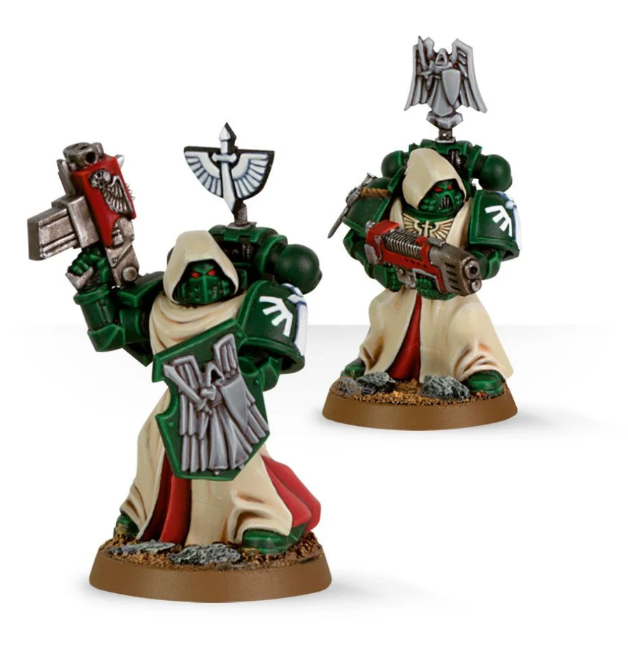 44-09GW Набор Темные Ангелы. Отряд Ветеранов Роты (Dark Angels Company Veterans Squad)