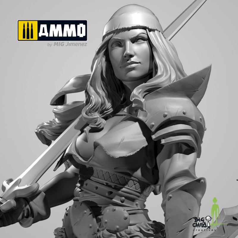 BCRL700001 Миниатюра Alaana the Bloody Blade BIG CHILD