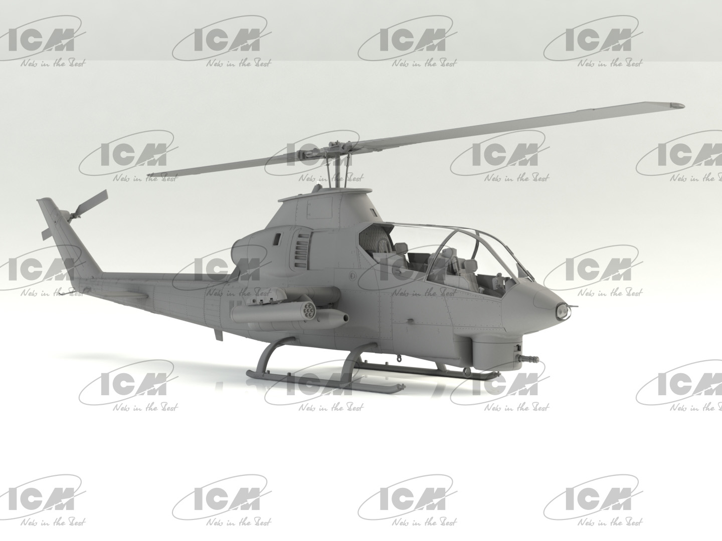 32060 Американский ударный вертолет AH-1G “Cobra” (Кобра) (раннего производства) ICM