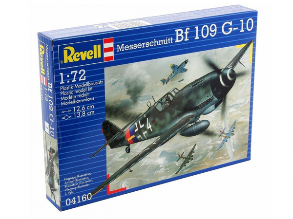 04160RE Немецкий истребитель Messerschmitt Bf 109 G-10 Revell