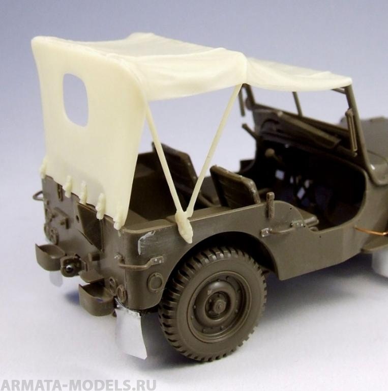 35037BM Willys Jeep Tarp Set For Tamiya Kit 1/35 The Bodi Miniatures