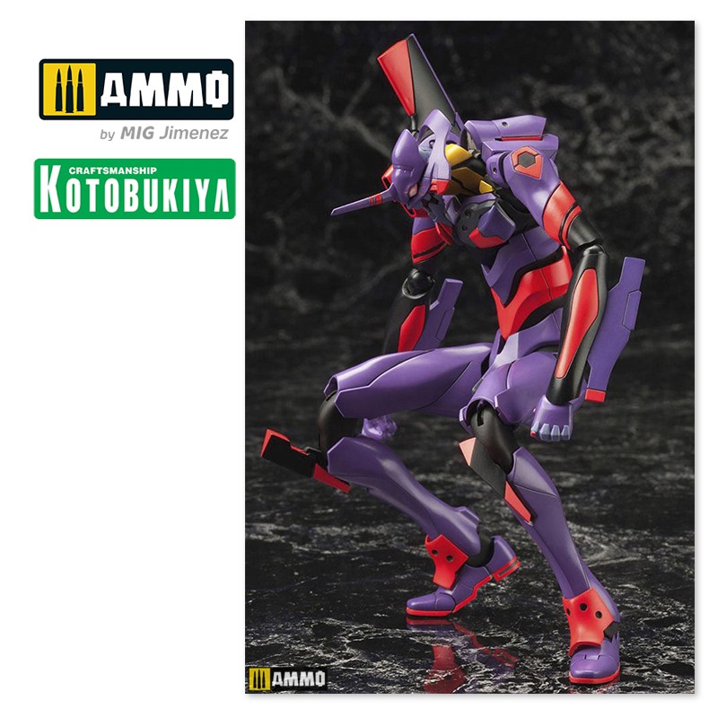 KTOKP334 Сборная модель Neon Genesis Evangelion Plastic Model Kit Evangelion Test Type-01 KOTOBUKIYA