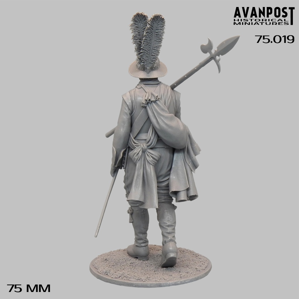 75.019АП Пехотный сержант, XVII век Аванпост
