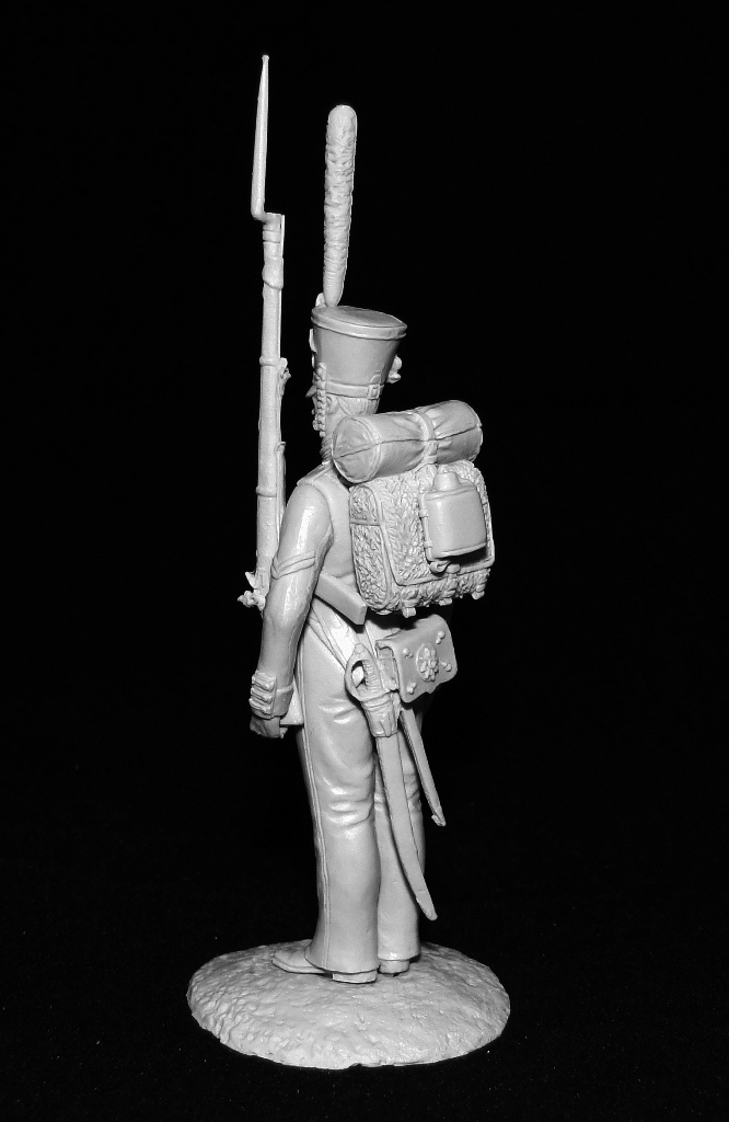 CHM-54125. Рядовой Лейб-гвардии пехотных полков, Россия 1839-43 гг.. 54 мм. Материал - смола. Chronos Miniatures