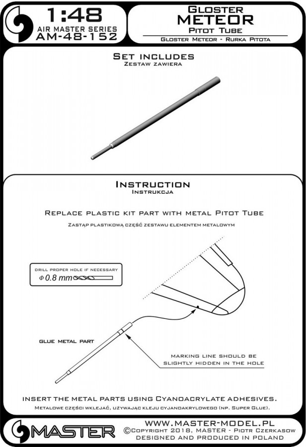 AM-48-152 Gloster Meteor-Rurka Pitota