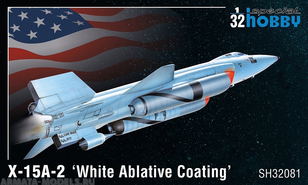 SH32081 X-15A-2 ‘White Ablative Coating’ Special Hobby