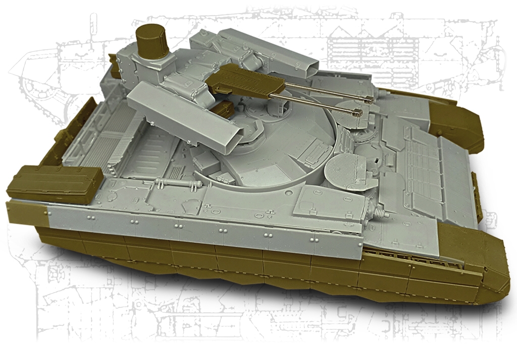 35279MIN БМПТ-2 «Терминатор» (об.2024г) конверсионный набор + точенные стволы 2шт