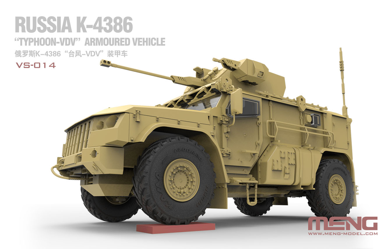 VS-014 Russian K-4386 Typhoon-VDV Armored Vehicle Meng