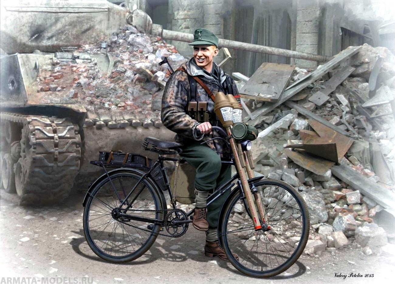 Набор фигурок MB35179 «Фольксштурм. Охотник за танками. Германия, 1944 - 1945 гг.»  Master Box (MB)