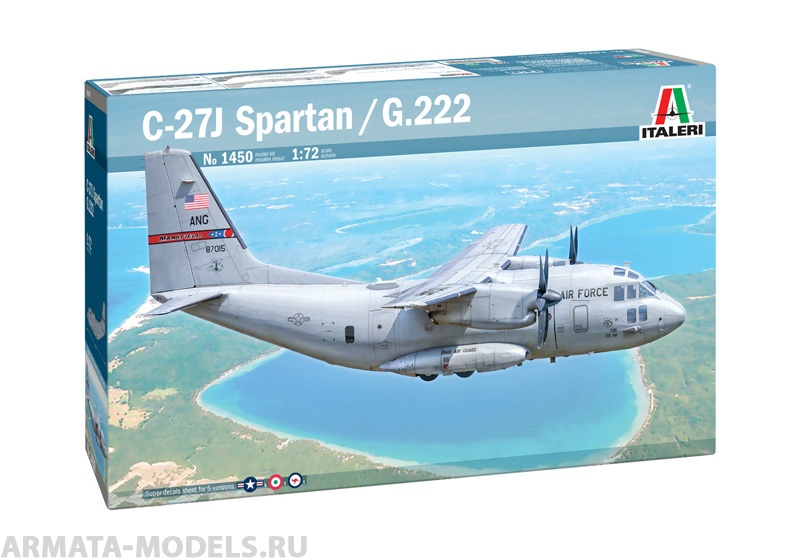 1450ИТ Самолет C-27J SPARTAN / G.222 Italeri