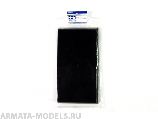 73021T Пластиковая подставка для моделей или диорам, размер L (300х160 мм). Может краситься красками Tамия