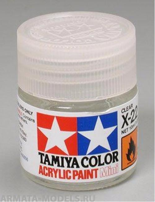 81522T Лак глянцевый X-22 акрил. 10мл.