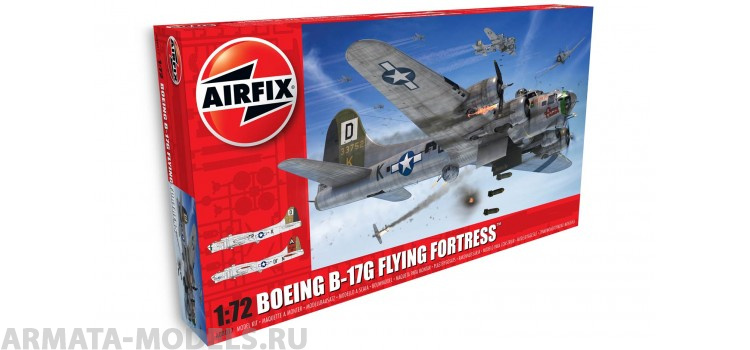 A08017A Самолет Boeing B17G Flying Fortress - New Schemes Airfix