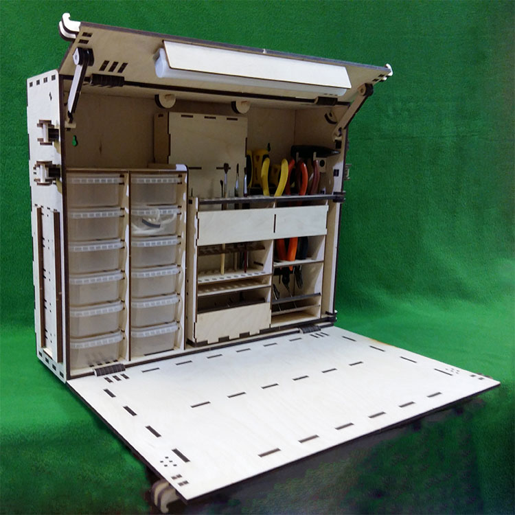 5211 малое переносное рабочее место моделиста (набор для сборки)
