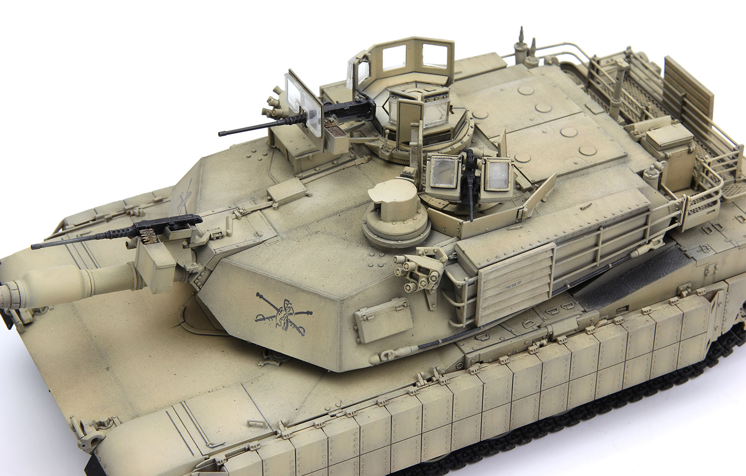 TS-026 U.S. MAIN BATTLE TANK M1A2 SEP ABRAMS TUSK I/TUSK II Meng