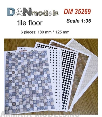 DM35269 Кафельные полы. Печать на картоне