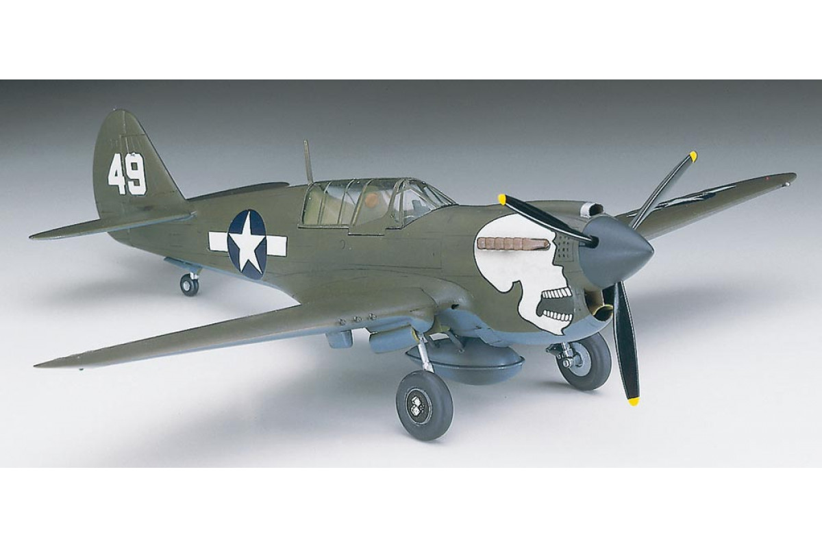 00139 Самолет P-40N WARNAWK A9 Hasegawa