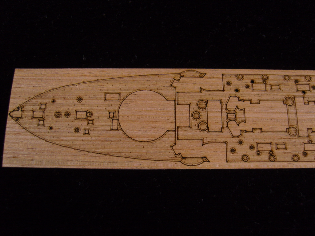 AW20042 Деревянная палуба для IJN Mikasa