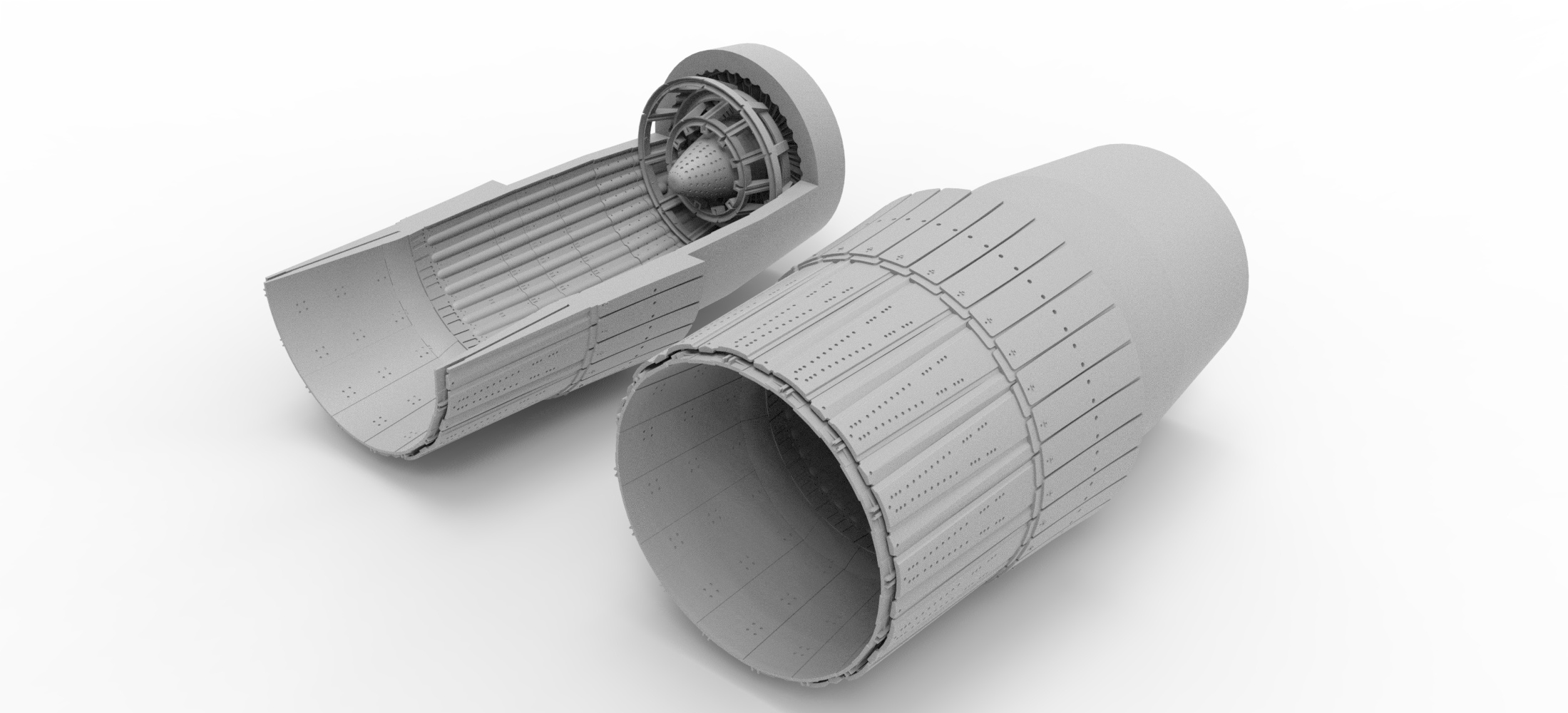 48278-1TMP Сопла АЛФ-31Ф для СУ-27 GWH, 1/48 