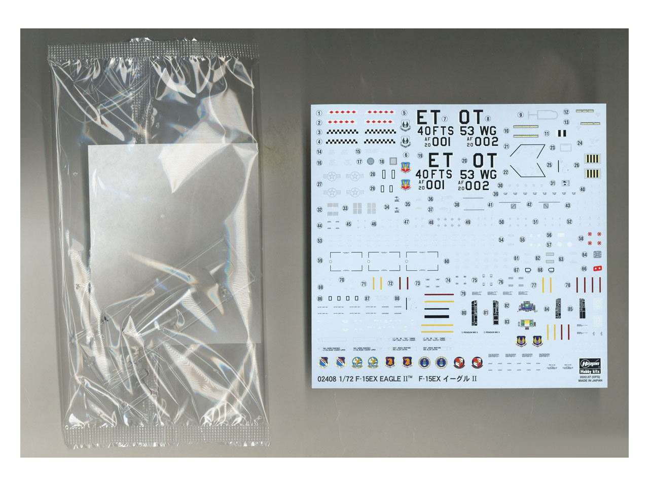02408-Самолет F-15EX EAGLE II Hasegawa