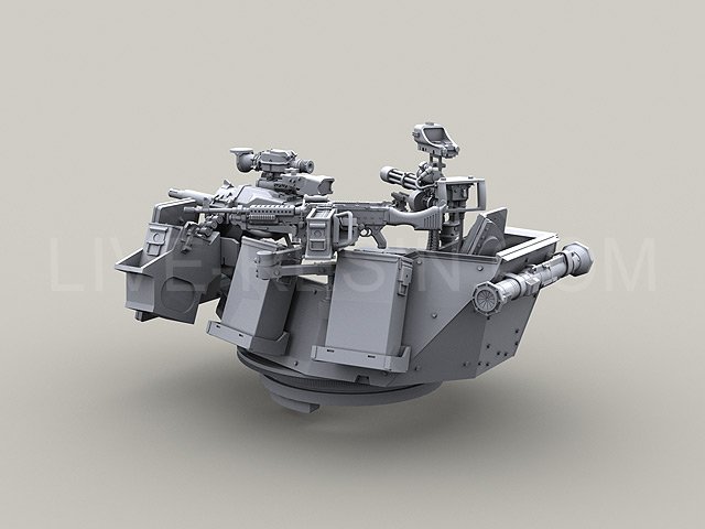 LRE35083 Многоцелевой ящик для боеприпасов MK19-3/MK47 MK93 и ящики для боеприпасов PA70 60 мм