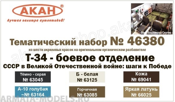 46380A Т-34 боевое отделение 1941-1942 г.  СССР в Великой Отечественной войне: шаги к Победе