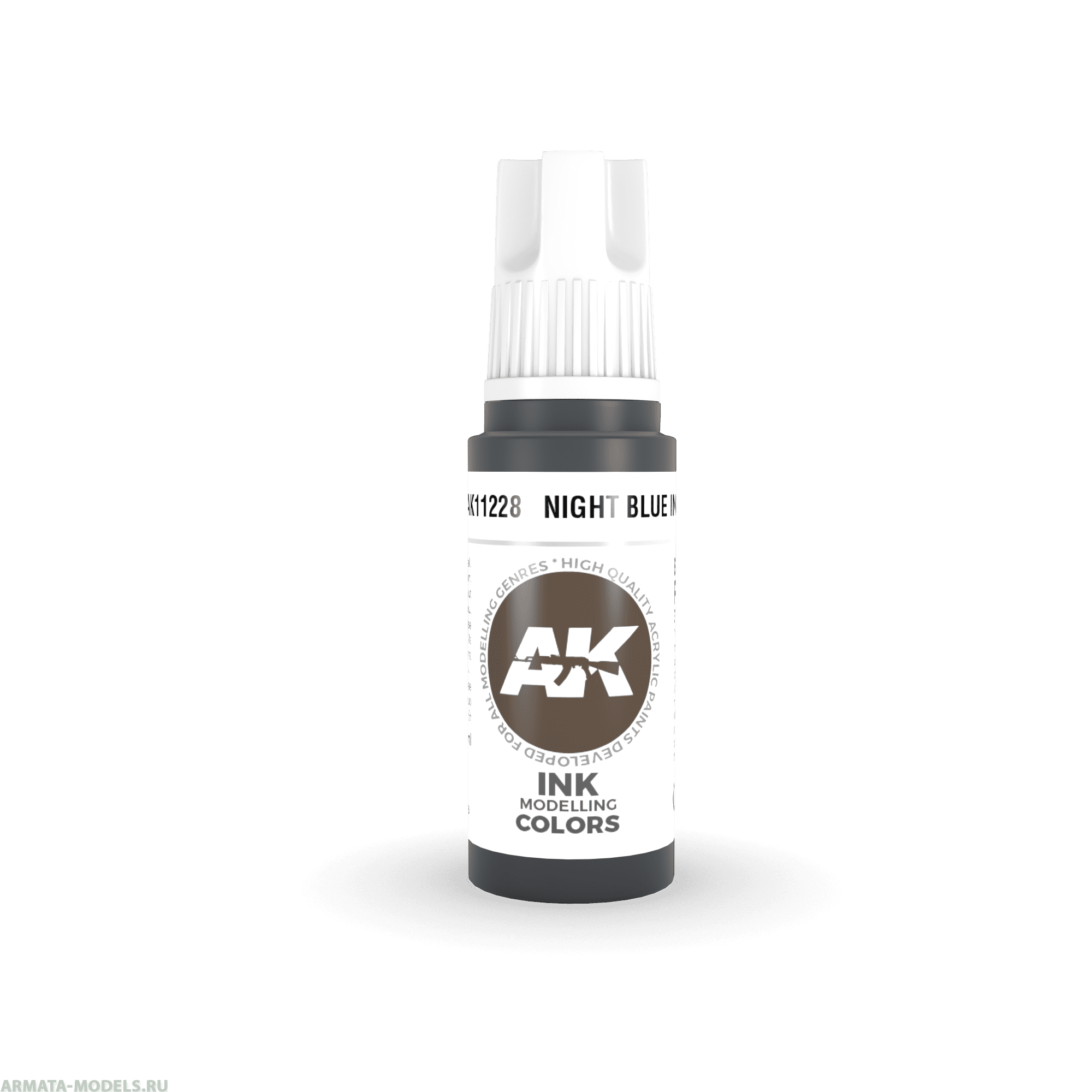 AK11228 Краска акриловая Night Blue INK 17ml