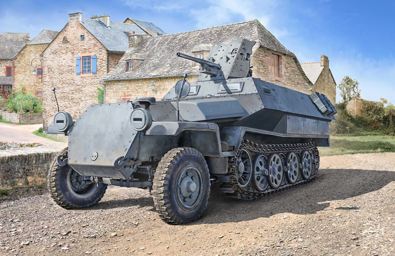 7079ИТ Sd.Kfz. 251/10 Italeri