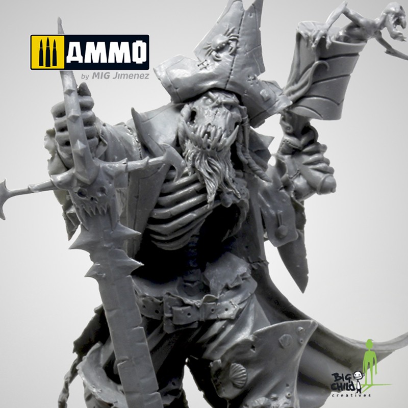 BCBS700001 Миниатюра Kpt. Albrork the Fourfold Damned BIG CHILD