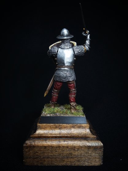206ТБ ВИМ, пеший генуэзец с мечом, 54 мм Три Богатыря