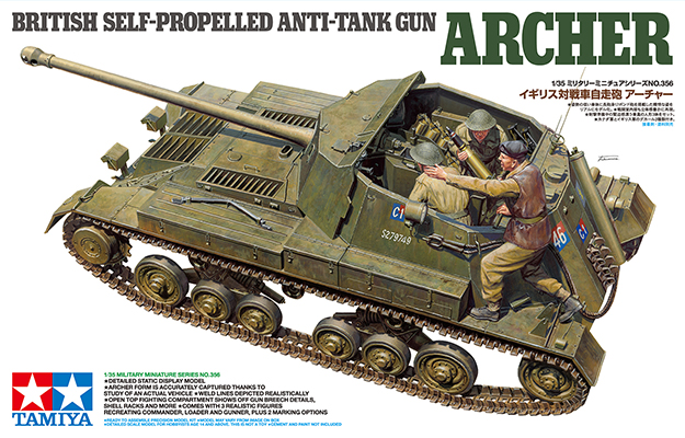 35356 Английское самоходное противотанковое орудие Archer Tamiya