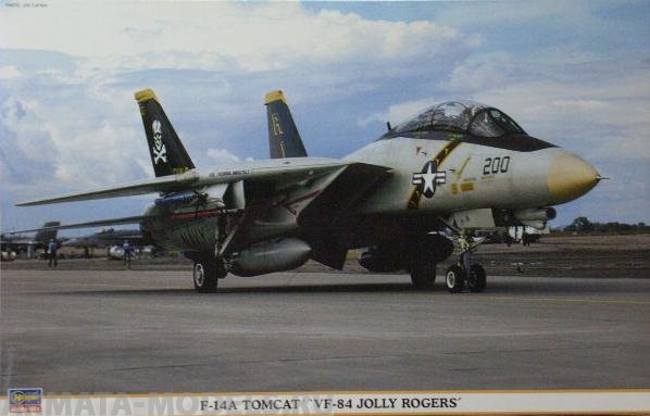 09776 Самолет F-14A VF-84E JOLLY ROGERS Hasegawa