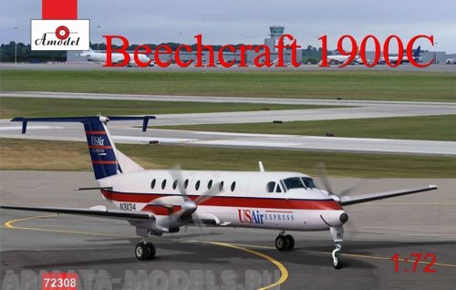 АМ72308 Самолет Beechcraft 1900С Amodel
