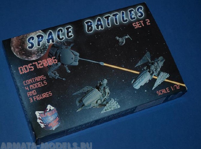 DDS72006 Фигуры Space Battles set 2 1/72 DDS