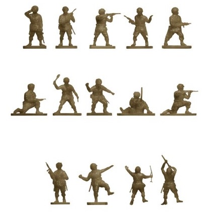 A00751V Набор солдатиков WWII US Paratroops Airfix