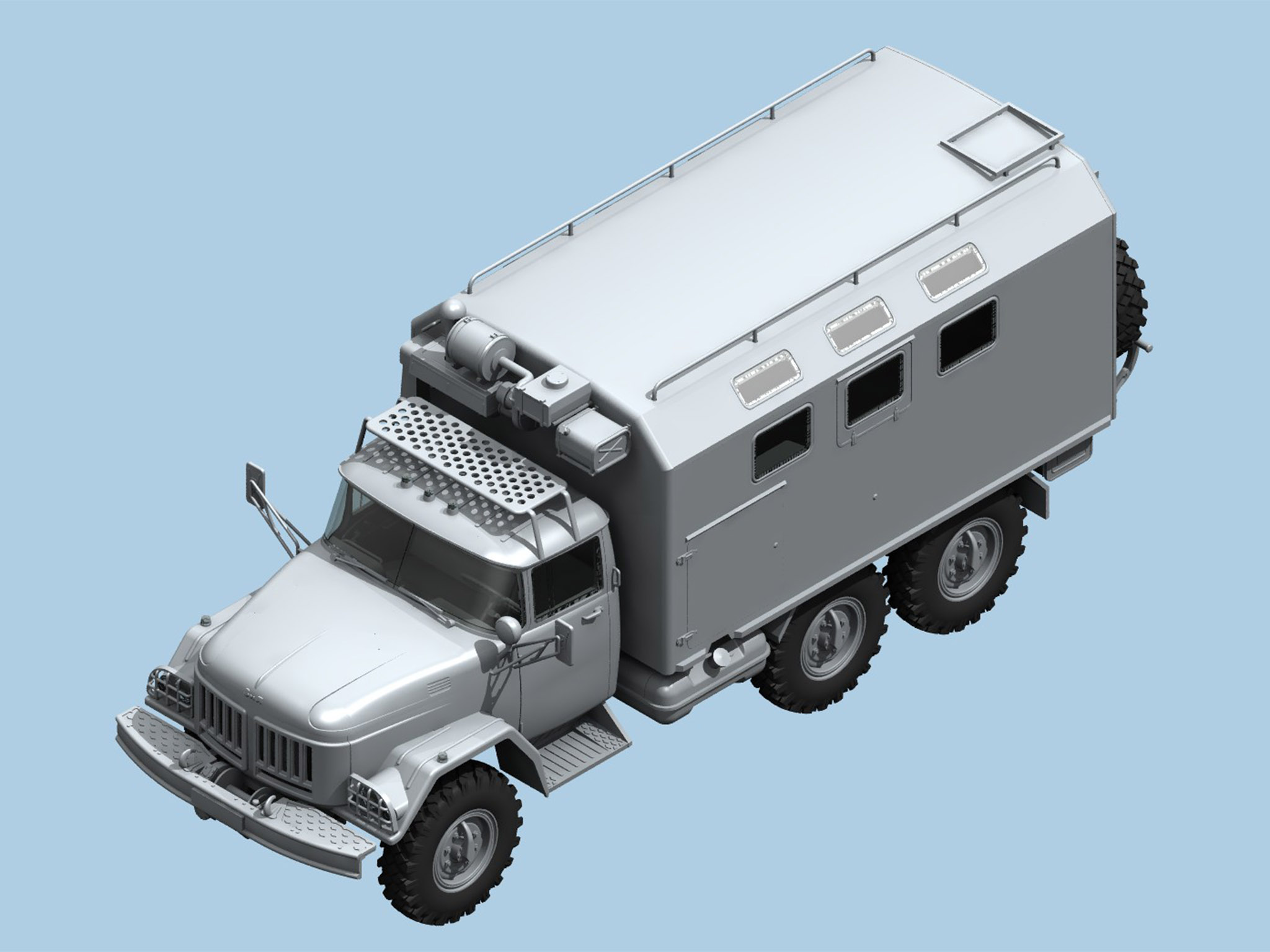 35901 Чернобыль №1. Пункт радиационного контроля ICM
