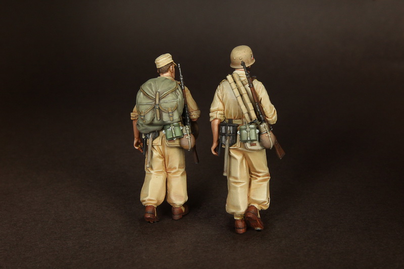 3615SOGA Fallschirmjagers- Brigade Ramcke. El Alamein, August 1942. SOGA Miniatures