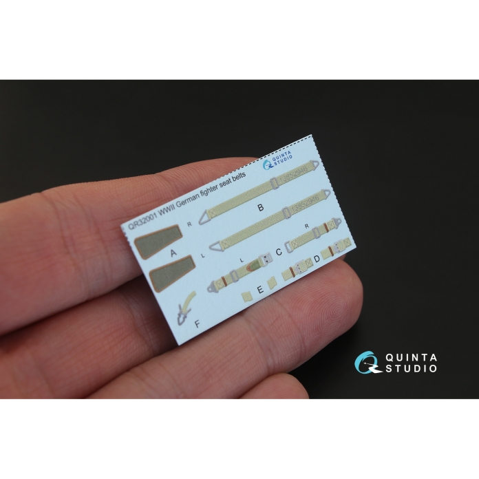 QD32059 3D Декаль интерьера кабины Me-262A (для модели Trumpeter)