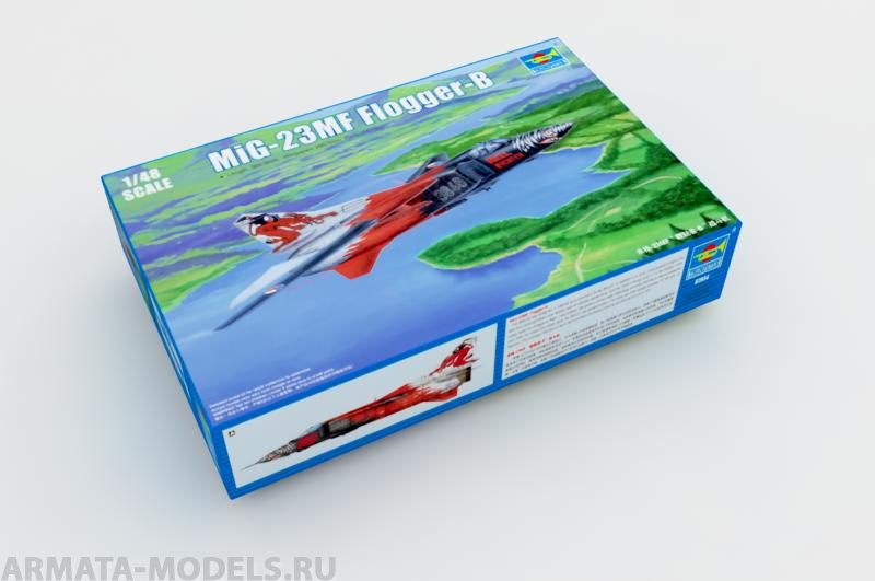 02854P Самолет МИГ-23MF (Flogger-B) Trumpeter
