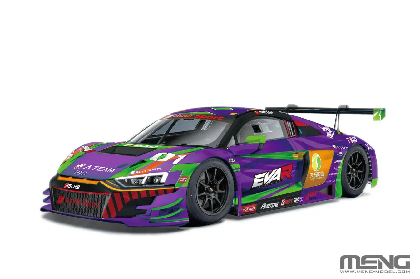 CS-008 Сборная модель AUDI R8 LMS EVA RT TEST TYPE-01 TSRT R8 Meng
