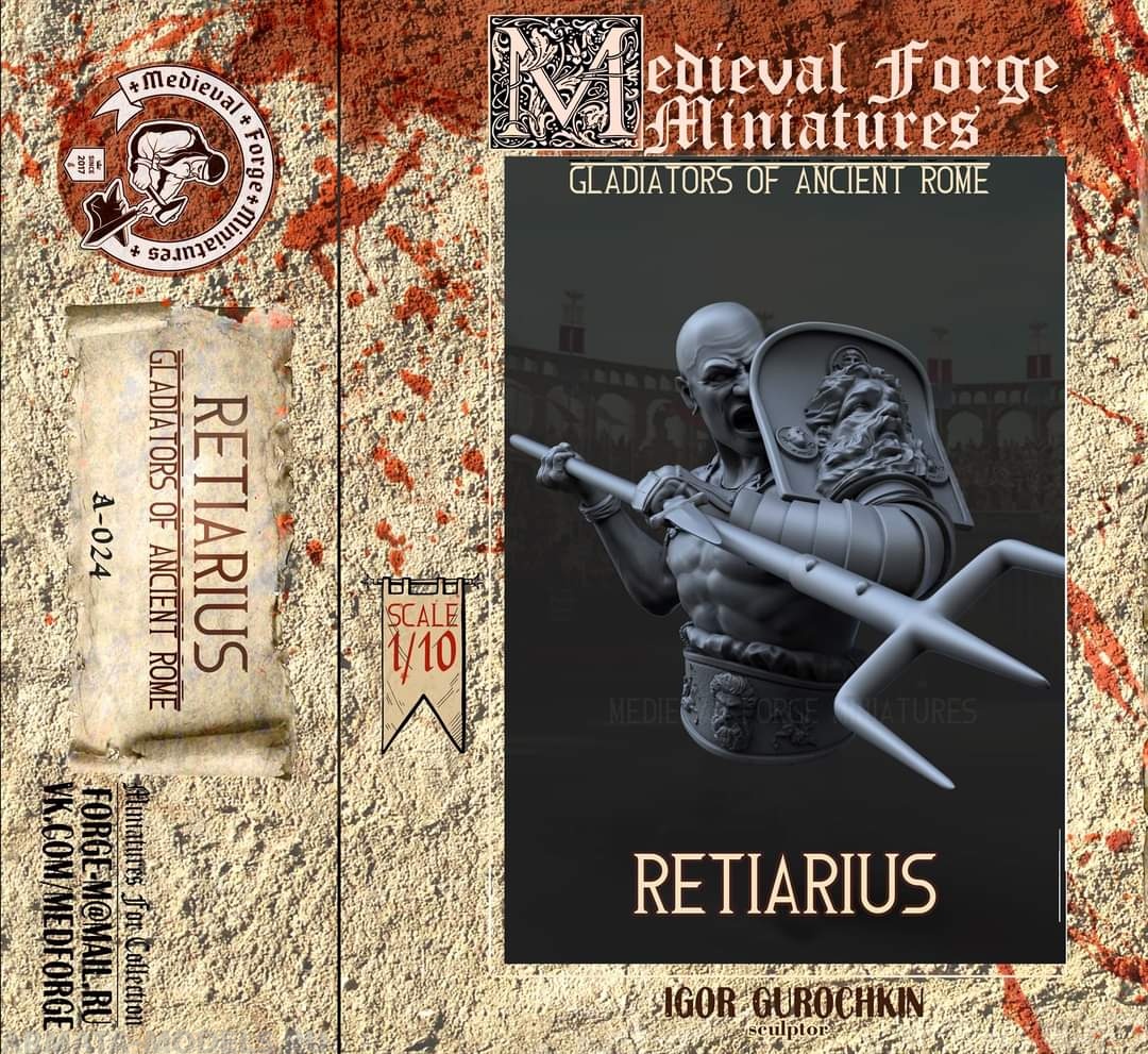 A-024 Ретиарий Medieval Forge Miniatures