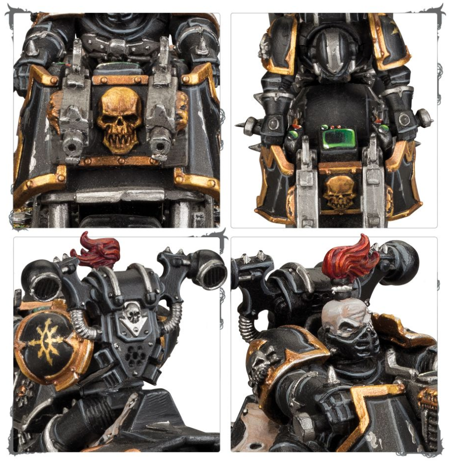 43-08GW Набор Космодесант Хаоса. Байкеры (Chaos Space Marines Bikers)