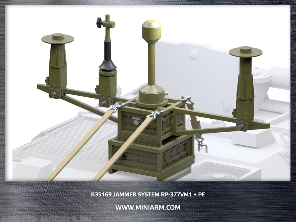 Военное устройство. Передатчик помех РП-377вм1 + фототравление. 35169 Передатчик помех РП-377вм1. B35169 MINIARM передатчик помех РП-377вм1 + фототравление. Передатчики помех РП-377ув.