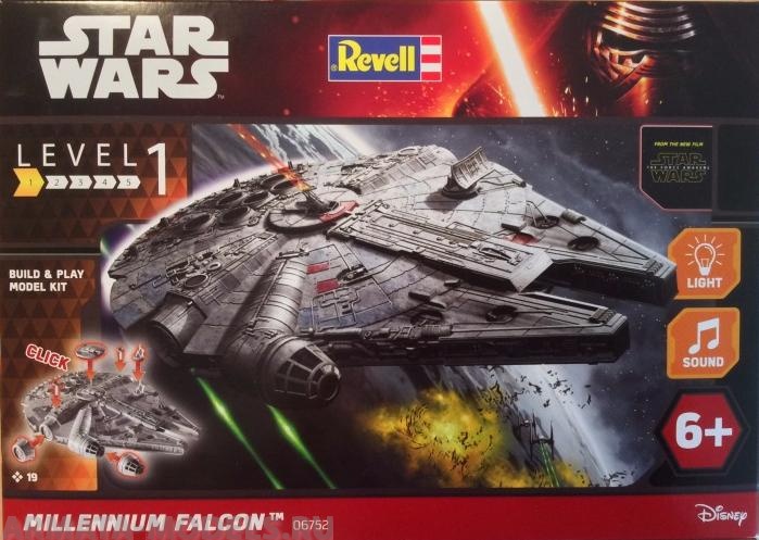 06752 Звездные войны Тысячелетний сокол, Собери и играй Revell