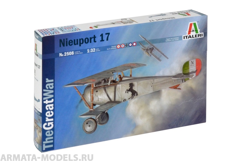 2508ИТ Самолет NIEUPORT 17 Italeri