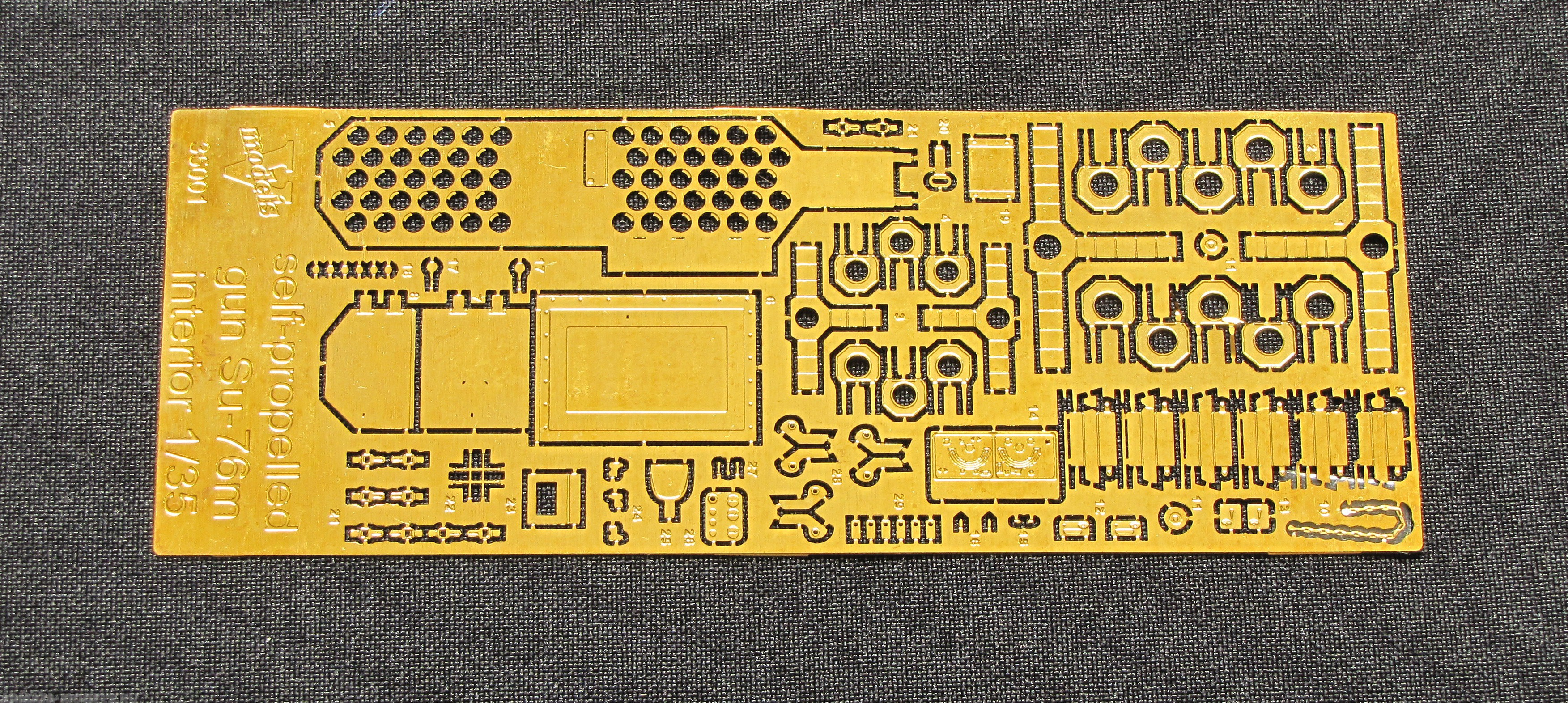 35001VM Фототравление Su-76 interior