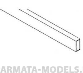 EVG155 Полоска пластиковая 1,5х2,5 мм, 10 шт/уп.