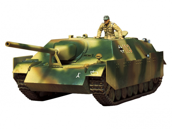 35088T Немецкая противотанковая САУ с 75-мм пушкой, 1 фигура Tamiya